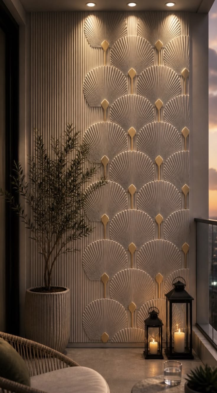 Decorative relief panels