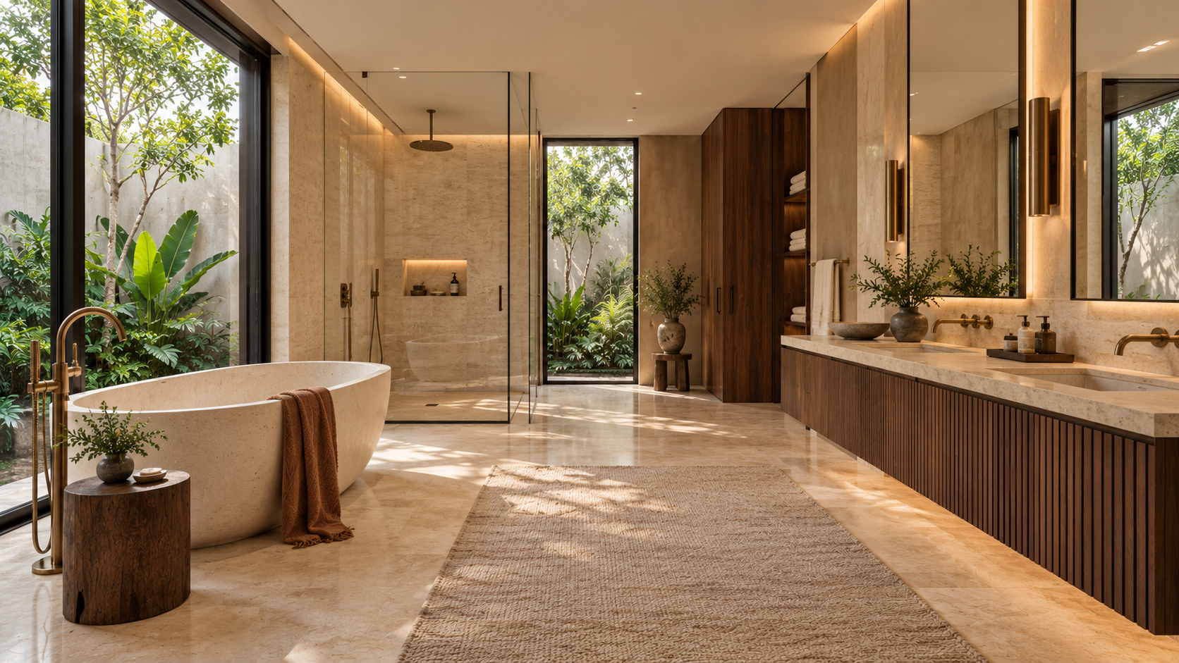 Bathroom interior concept